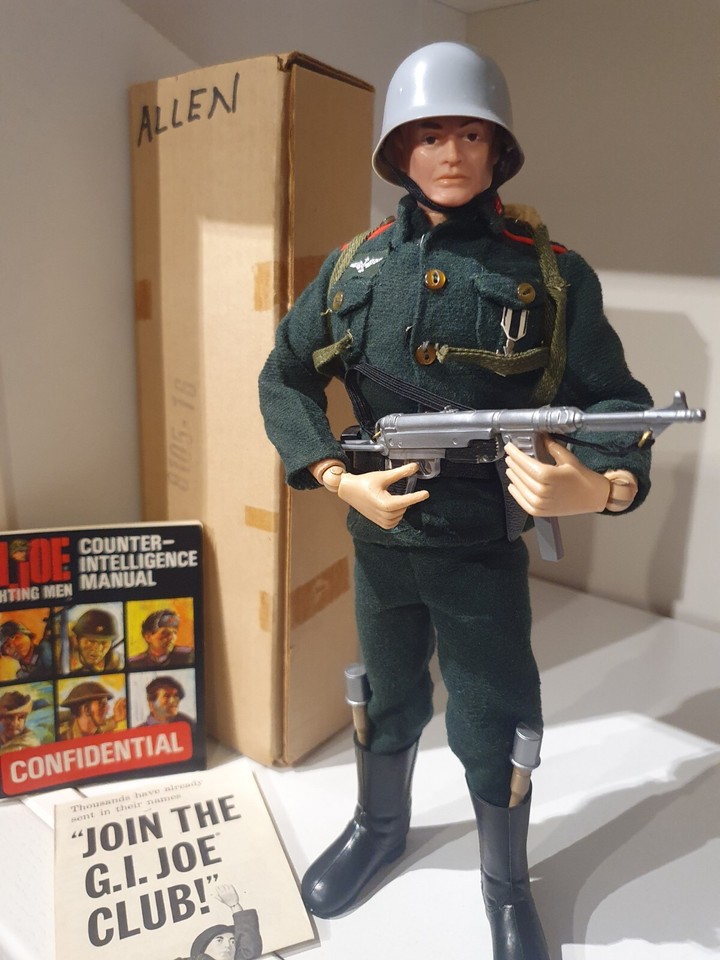 Lot x2 figurines GI Joe vintage 1964 avec accessoires Hasbro Takara