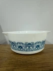 Vintage Pyrex Horizon Blue Casserole Dish #475 B NO Lid 2 1/2 Qt