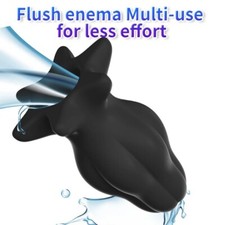 Silicone Hollow Plug Spreader Dilator Enemas Tunnel Speculum Expander BDSM Toy