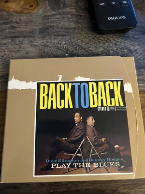 Duke Ellingto Johnny Hodges Play The Blues Back To Back Verve Master Edition Dig