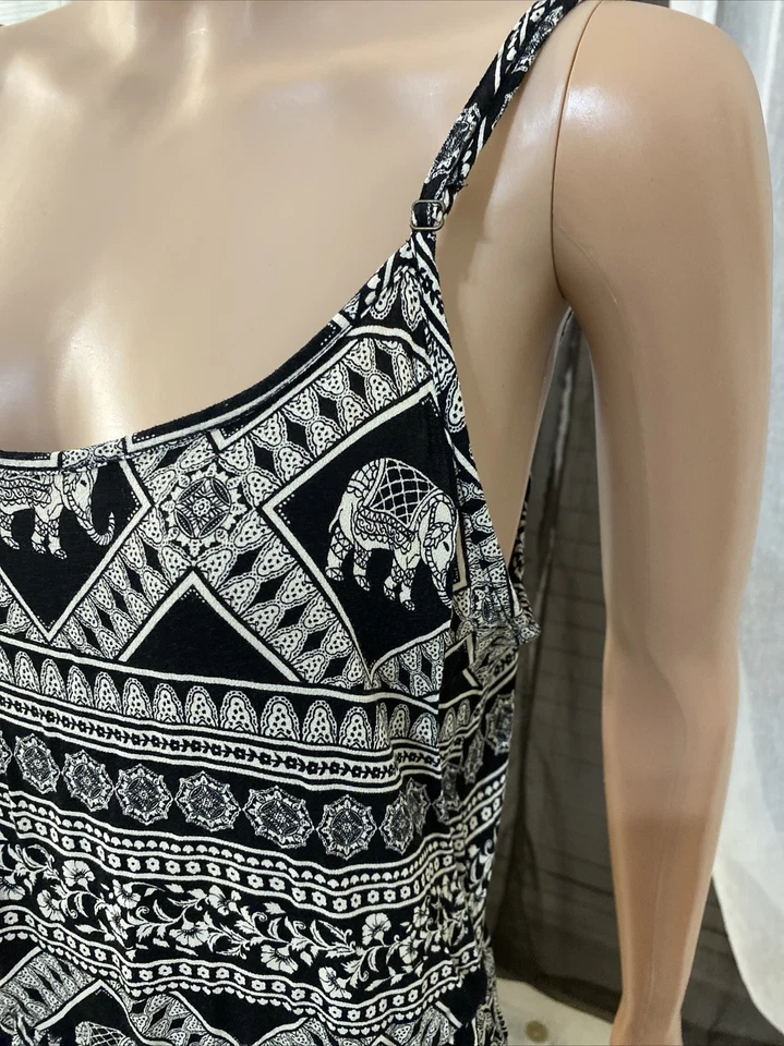 Forever 21 подростков большой/L черный/белый эластичный пояс Детский комбинезон - Изображение 3 из 4