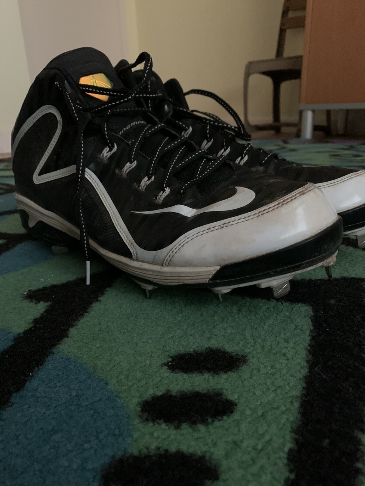 Nike Swingman Baseball Cleats Black 