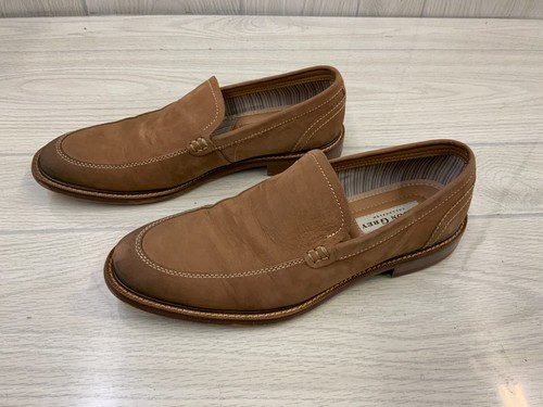 Aston Grey Salkin Loafers, Men's Size 8 