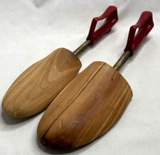 Vintage Travel Tree Shoe Keepers Stretchers Rochester Shoe Tree Co Cedar 5