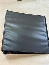 Business Source D-Ring View Binder 2" Capacity 11x8-1/2" Black 28448