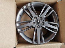 1x Alufelge 16 Zoll 6.5" 5x112 44ET Matt Schwarz A1774010000 Mercedes-Benz