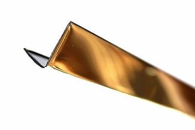 Gold Perimeter Wall Angle Trim 3000mm 3 Meter Long Suspended