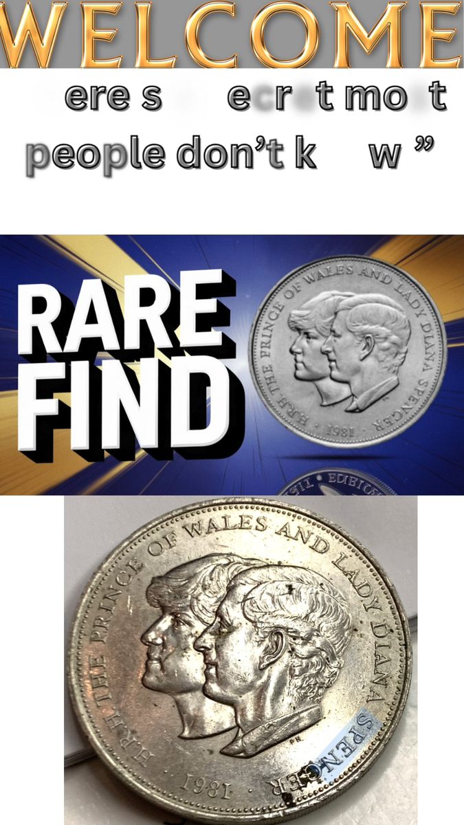 Rare 1981 25p UK Coin Royal Wedding of Charles & Diana, Queen Rare 1981 25p UK Coin Royal Wedding of Charles & Diana, Queen
