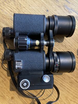 RICOH TELECA 240 35mm Half Frame Auto Camera in 7x50 Binoculars
