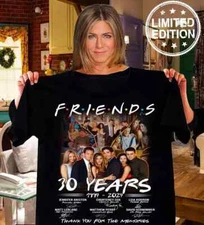 Friends 30 Years 1994 2024 Thank You For The Memories T-shirt Size S-4XL