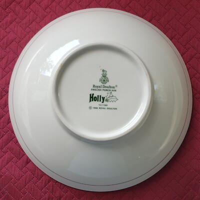 1986 Royal Doulton HOLLY 3/4
