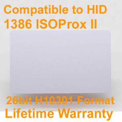 Wiegand 26bit H10301 Proximity key Card lot compatible with HIDProx On Sales