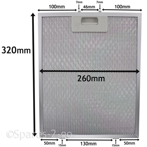 cooke and lewis cooker hood filters