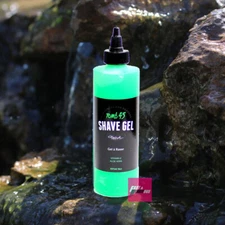 TOMB 45 SHAVE GEL MADE BY BARBERS FOR BARBERS WITH ALOE VERA AND VITAMIN E 8OZ