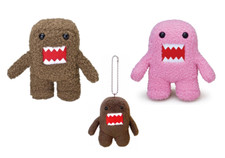 Sekiguchi NHK Mascot Character Domo kun Plush Stuffed Toy Set of 3 Japan New