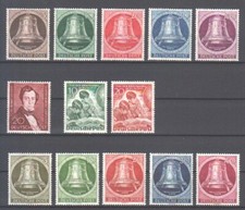 Berlin Jahrgang 1951 postfrisch komplett = Michel Nr. 74 / 75-79 / 80-81 / 82-86