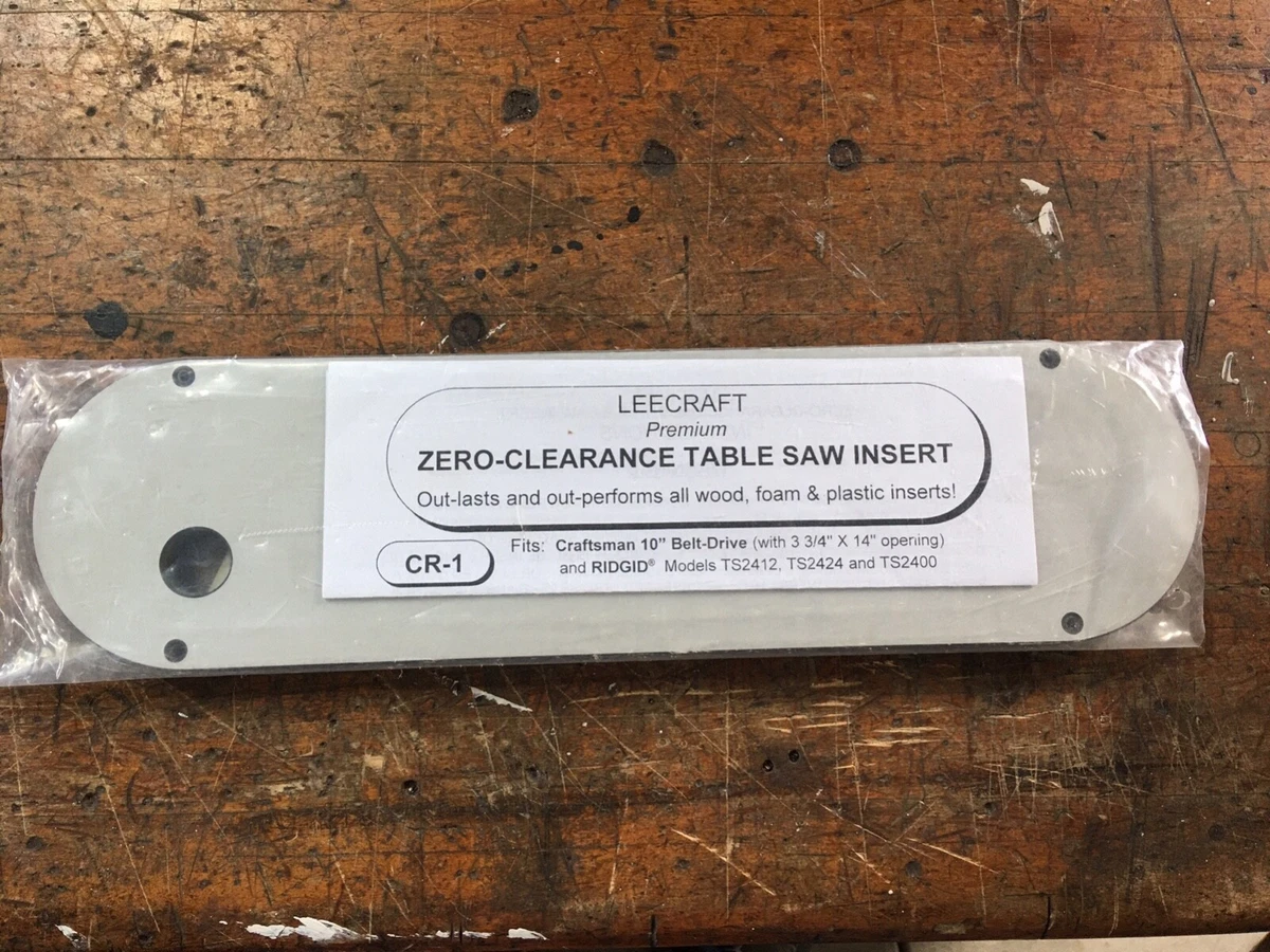 Leecraft zero sale clearance insert