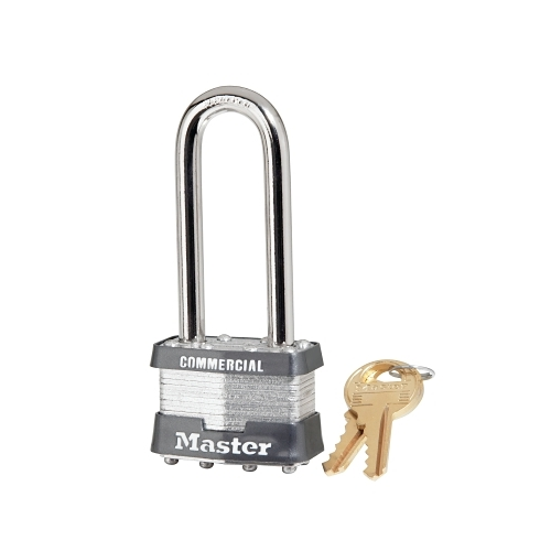 Master Lock No. 1 Laminated Steel Padlock, 5/16 Inches Dia - Picture 1 of 1