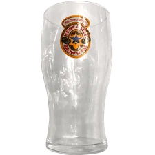 New Castle Brown Ale 16 OZ. Pint beer glass