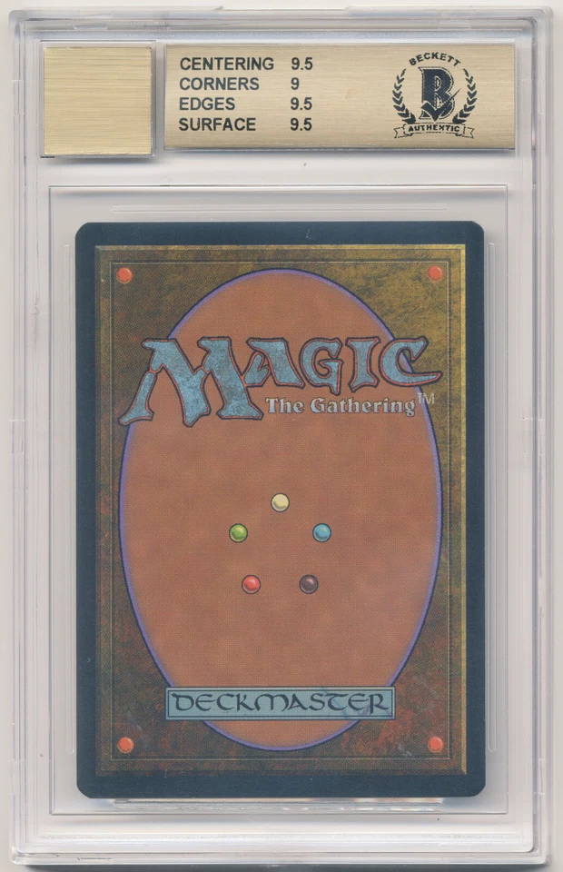 Graded Richard Garfield Silver Signed & Altered River Boa BGS 9.5 GEM MINT MTG! - Image 2 of 2