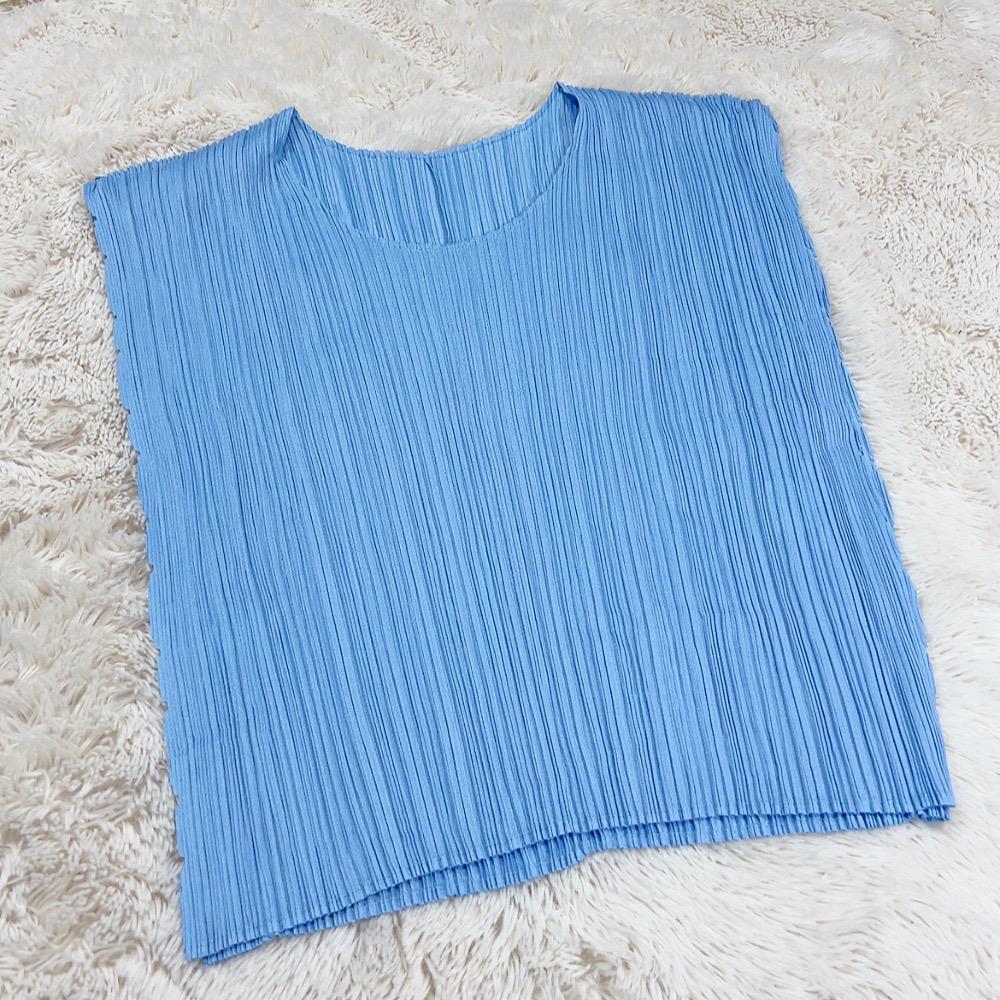 PLEATS PLEASE ISSEY MIYAKE LIGHT BLUE