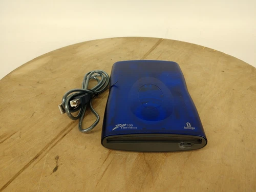 Iomega Zip 100 USB Powered External Drive Z100USBS – Tested & Working