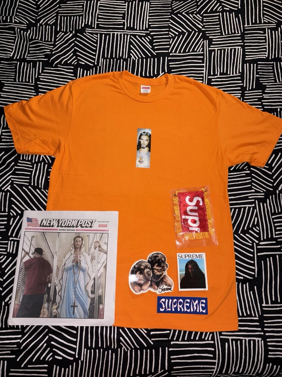 トップス Supreme Prayer Card Box Logo Tee \