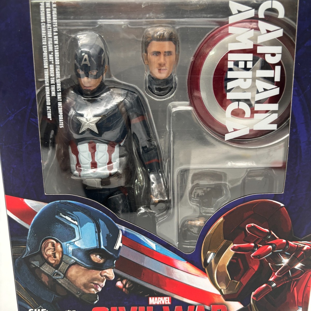 S.H.Figuarts Figure Captain America Civil War Bandai | eBay