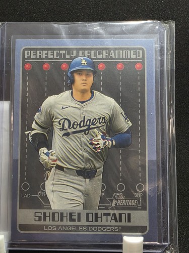 2024 Topps Heritage High Number Shohei Ohtani Perfectly Programmed #PP-2