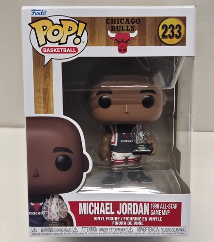 MICHAEL JORDAN - 1998 ALL STAR GAME MVP - Funko POP! NBA #233 Vinyl Figure NEW