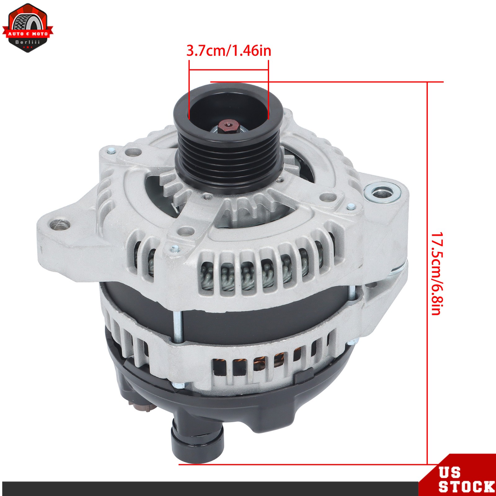 Alternator 12V 150A For 2004 2005 2006 2007 2008-2011 Maserati Quattroporte 4.2L