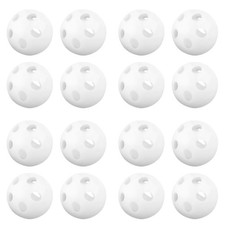 80 Pcs White Rattle Balls Infant Toys Baby Noise Maker Craft Bells