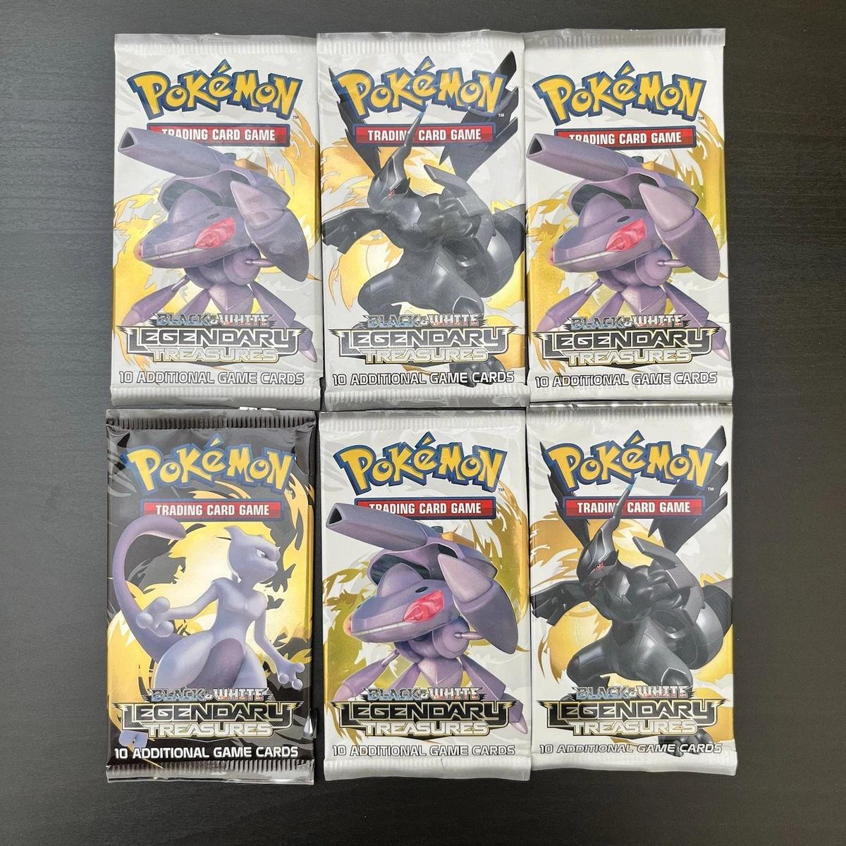 Pokémon TCG Legendary Treasures Sealed Collectible Card Game Packs