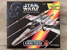 Kenner Star Wars Power Of The Force 2 Electronic X-Wing Fighter Vehicle MIB