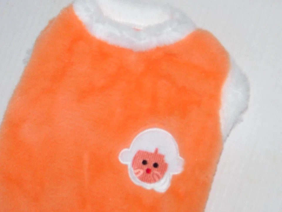 Ropa para Perros Mediana Naranja Camisa Difusa Conjunto VER MEDIDAS en Descripción Foto 2 de 4