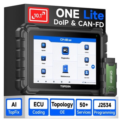 2026 TOPDON ONE Lite Intelligent Auto Online Coding J2534 Programmer VCI Tablet