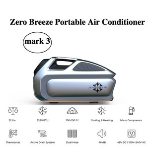 Zero Breeze Mark3 Outdoor Portable Mini Inverter Air Conditioner Air Cooler
