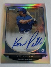 2013 Bowman Kevin Pillar Chrome Prospect Auto Refractor /500 #BCP-KP MS#82