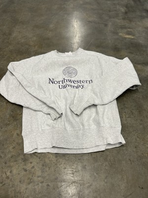 Vtg Champion Northwestern University Pullover Sweatshirt Small Reverse Weave 