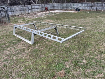 #ad System One Heavy Duty Aluminum Ladder Rack W All Ratchet Hardware and Straps $500.00