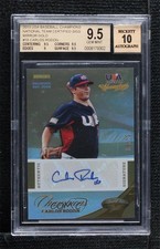 2013 USA Baseball Champions Mirror Gold 10/10 Carlos Rodon #18 BGS 9.5 Auto 0p1e