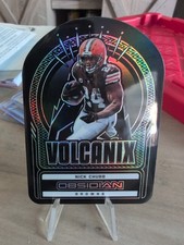 2022 Panini Obsidian - Volcanix Nick Chubb #VCX-NCH /99