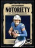 Justin Herbert 2024 Panini Mosaic #14 Chargers NFL READ FREE SHIP AutographDen