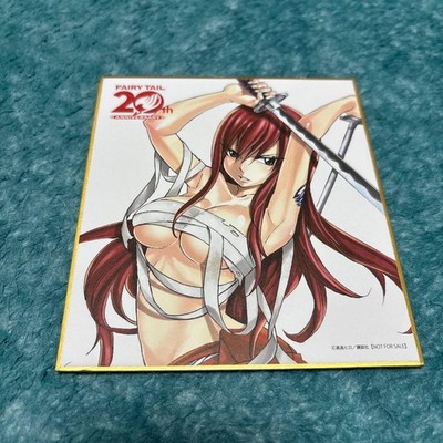 FAIRY TAIL Erza Shikishi Benefit Pop-up