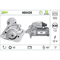 Anlasser Starter 12 V 1,2 Kw 10 ZäHne Valeo FüR U.A. Dacia Duster