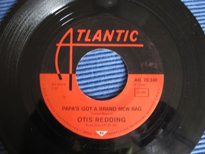 Single ''OTIS REDDING: Papa's Got A Brand New Bag + Direct Me'' Oldie von 1968