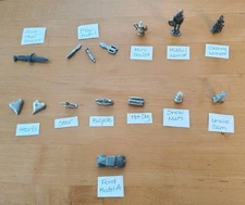 Assorted Lot of 15 Miscellaneous Metal and Plastic Game Pieces