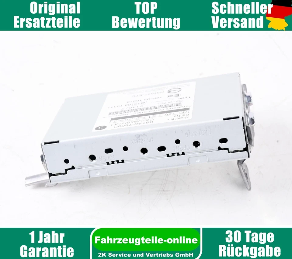 Lexus CT 200H 861A076030 Interfaccia Multimedia Unità Di Controllo - Immagine 2 di 4