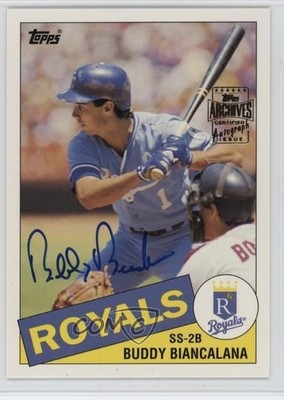 2003 Topps All-Time Fan Favorites Auto Buddy Biancalana #FFA-BBI Auto ok2
