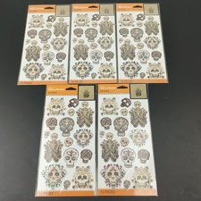 Jolee s Halloween Stickers Scrapbook Lot Craft Decorations Skulls Gothic
